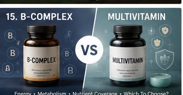 B-complex vs multivitamin