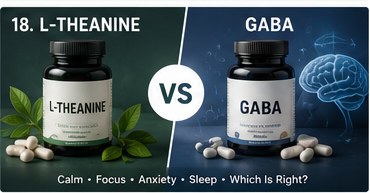 L-theanine vs GABA