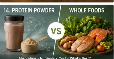 Protein powder vs whole foods