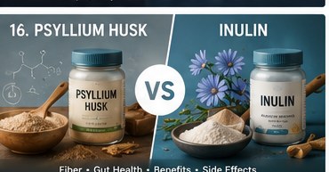 Psyllium husk vs inulin