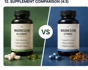 A clear supplement comparison visual